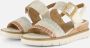 Marco Tozzi MT Soft Lining Dames Slippers en Sandalen DUNE MET.COMB - Thumbnail 2