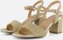 Marco tozzi Sandalen beige Textiel - Thumbnail 1
