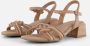 Marco Tozzi Sandalen beige Textiel Dames - Thumbnail 2