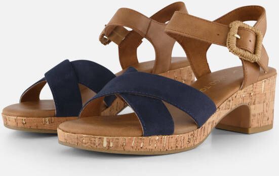 marco tozzi Sandalen blauw Synthetisch