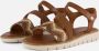 Marco Tozzi MT Soft Lining Dames Slippers en Sandalen COGNAC COMB - Thumbnail 2