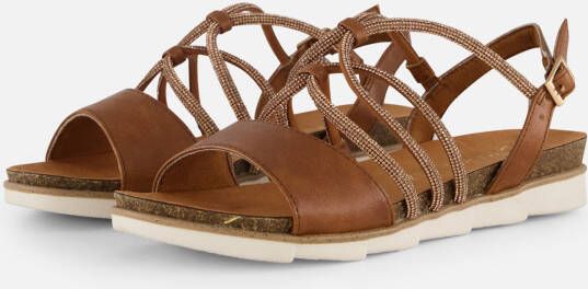 marco tozzi Sandalen cognac Synthetisch