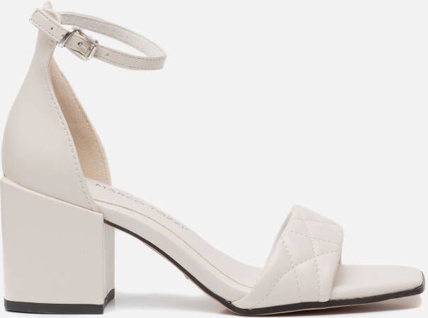 marco tozzi Sandalen met hak beige Synthetisch