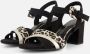 Marco Tozzi Sandalen met hak zwart Synthetisch Dames - Thumbnail 2