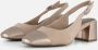Marco Tozzi Slingback pumps avondschoen zomerschoen blokhak in modieuze vierkante vorm - Thumbnail 8