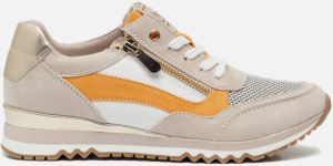 Marco Tozzi Dames Sneaker 23730 435 Beige Combi