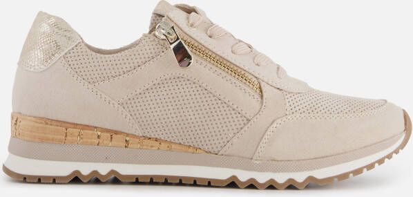 Marco tozzi Sneakers beige Textiel