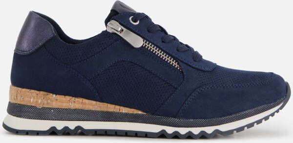 Marco tozzi Sneakers blauw Textiel