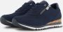 Marco Tozzi Sneakers met sleehak vrijetijdsschoen lage schoen veterschoen in vegan uitvoering - Thumbnail 5