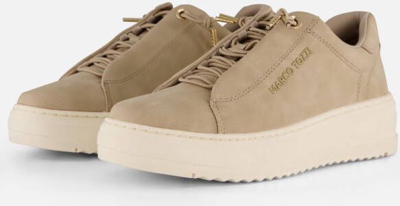Marco Tozzi MT Soft Lining removable insole Dames Sneakers DUNE