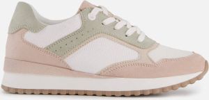 Marco Tozzi Sneaker Vrouwen Wit groen roze