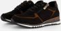 Marco tozzi Zwarte Suède Sneaker met Cognac Details Black Dames - Thumbnail 2