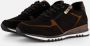 Marco tozzi Zwarte Suède Sneaker met Cognac Details Black Dames - Thumbnail 10
