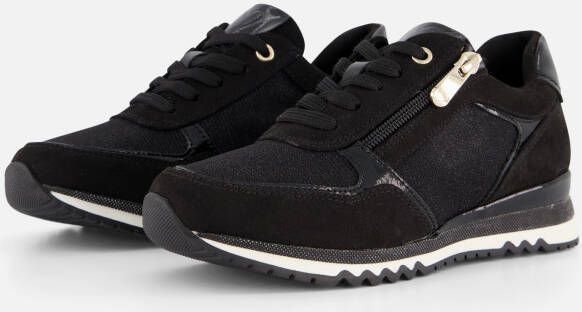 marco tozzi Sneakers zwart Textiel