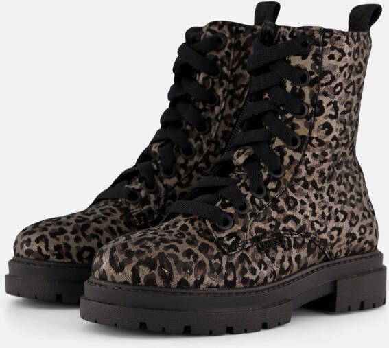 Mexx Billy Bo Veterboots grijs Leer