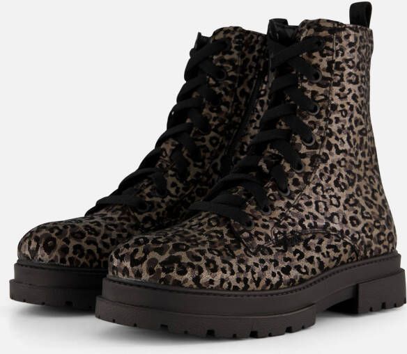 Mexx Billy Bo Veterboots grijs Leer