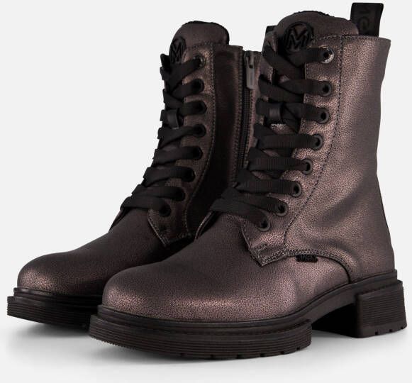 Mexx Holea Glad Veterboots grijs Synthetisch