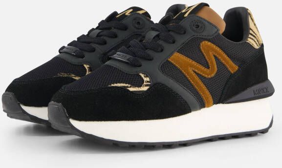 Mexx Juju Sneakers zwart Suede