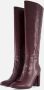 Mexx Hoge Laars Krystal Indy Rood Vrouwen Burgundy Rood - Thumbnail 3