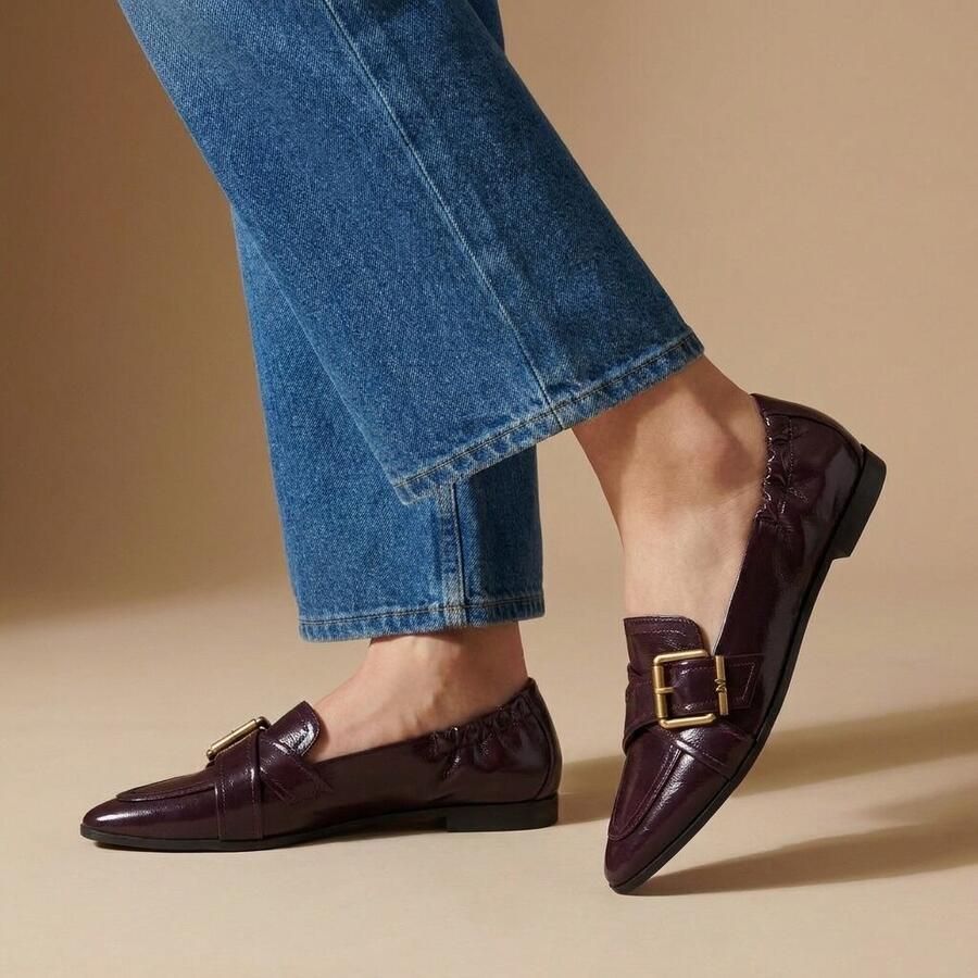 MEXX Industries MEXX VICA THAI Loafer-Burgundy Rood - Foto 4