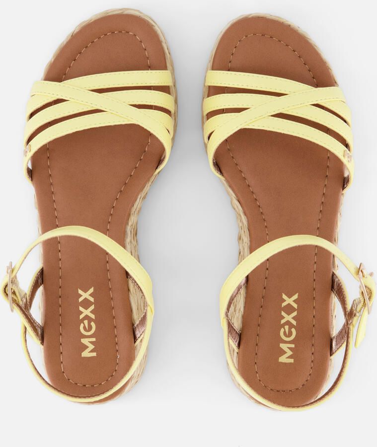 Mexx NOEMI SADÉ Heeled sandal Dames Sneaker-Pastel Geel - Foto 3