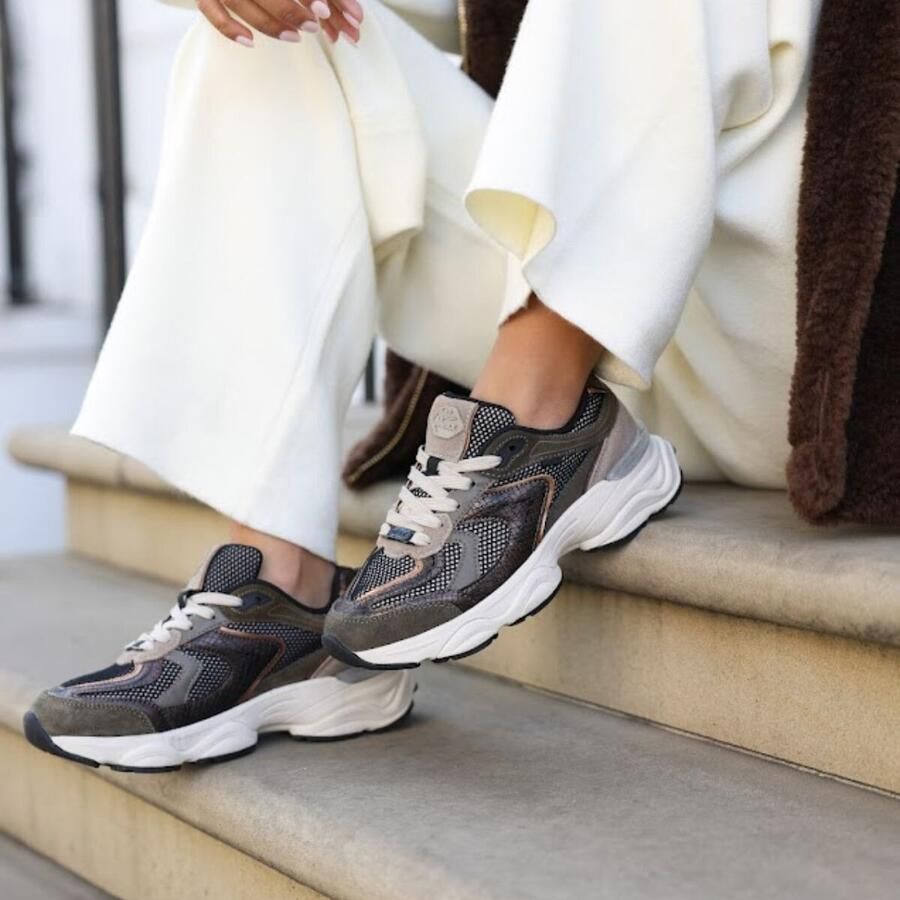 Mexx Sneakers Norah Komo MI001002853W-1129 Zwart Bronze - Foto 5