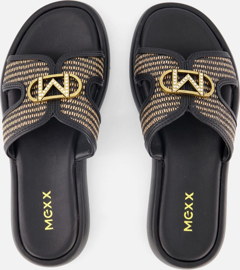 Mexx Rami Pacha Slippers zwart Synthetisch - Foto 3