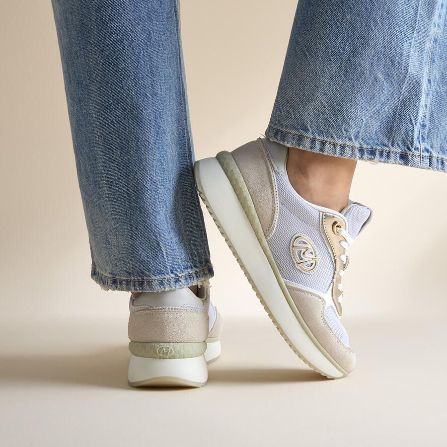 Mexx Romance Pipa Sneakers wit Synthetisch
