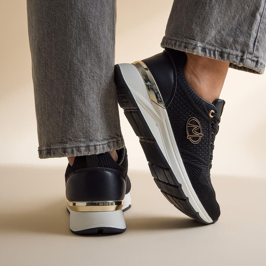 Mexx Rox Orlando Sneakers zwart Textiel - Foto 3