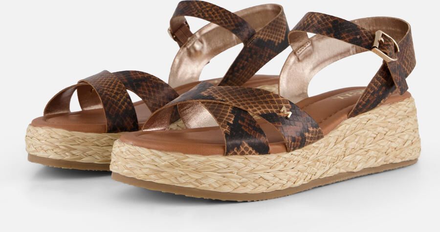 Mexx TALINA SADÉ Heeled sandal Dames Sneaker-Cognac - Foto 4