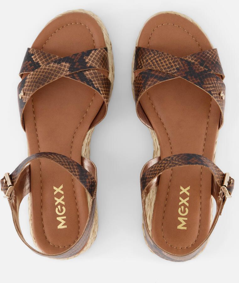 Mexx TALINA SADÉ Heeled sandal Dames Sneaker-Cognac - Foto 3