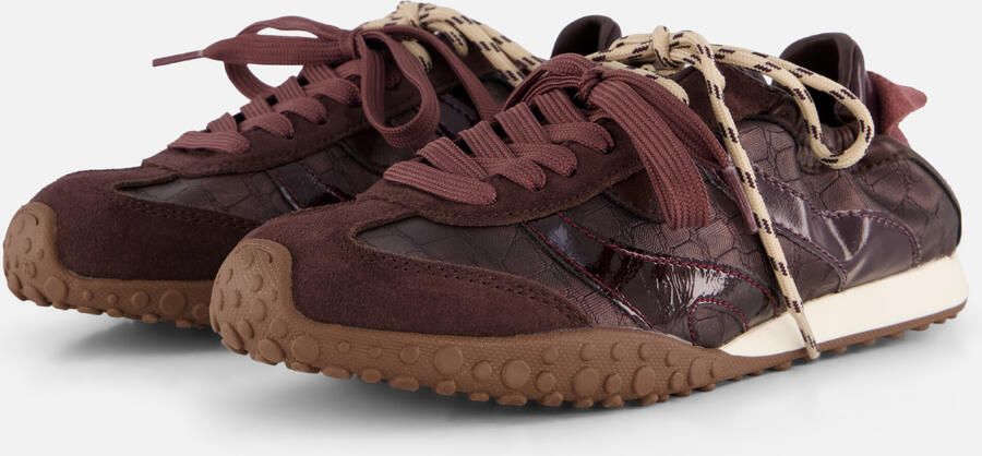 MEXX Industries MEXX VERONA TATOU Sneaker-Bordeaux Rood - Foto 5