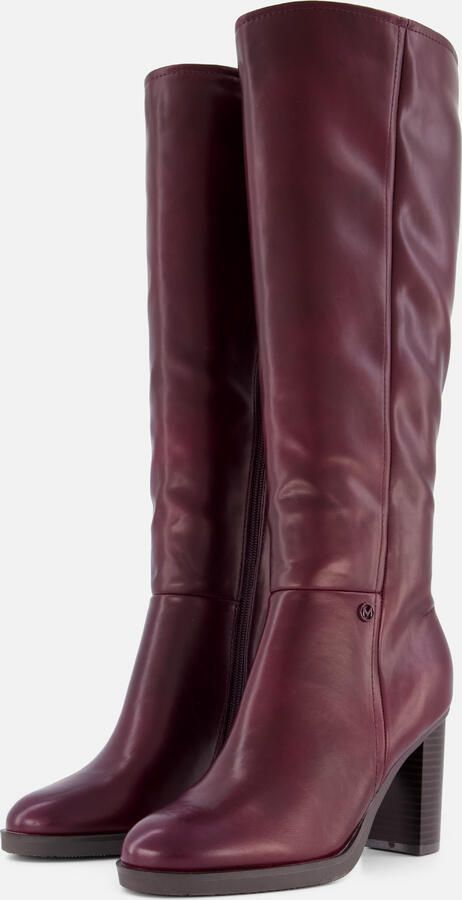 Mexx VINITA TEAGU Hoge Laars met Hak-Burgundy Rood