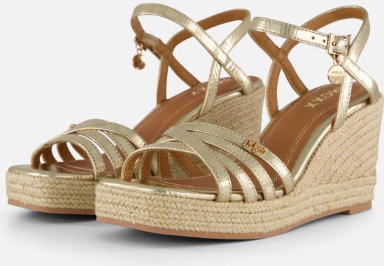 Mexx Noemi Pakina Sandalen goud Synthetisch