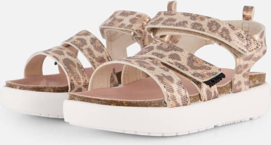 Mexx Paddy Leopard Sandalen roze Synthetisch