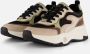 Mexx Stijlvolle zwarte sneakers met gouden details Multicolor Dames - Thumbnail 2
