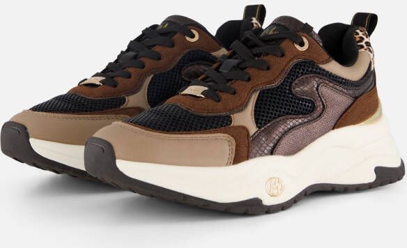 Mexx Sneakers Palma Ora MI001002653W-2120 Grijs Zwart - Foto 4