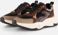 Mexx Sneakers Palma Ora MI001002653W-2120 Grijs Zwart - Bruin