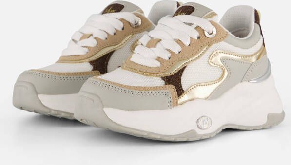 Mexx Palma Pam Sneakers beige Leer