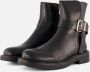 Mexx Piera Mabel Biker boots zwart Leer - Thumbnail 1