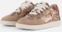 Mexx Kids XX825150-506 Meisjes Lage Sneakers Roze Print Leer Veters - Thumbnail 2