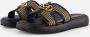 Mexx Rami Pacha Slippers zwart Synthetisch - Thumbnail 2