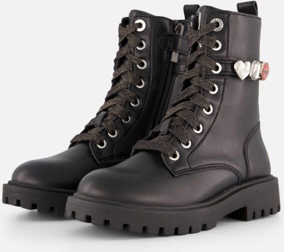 Mexx Star Veterboots zwart Synthetisch