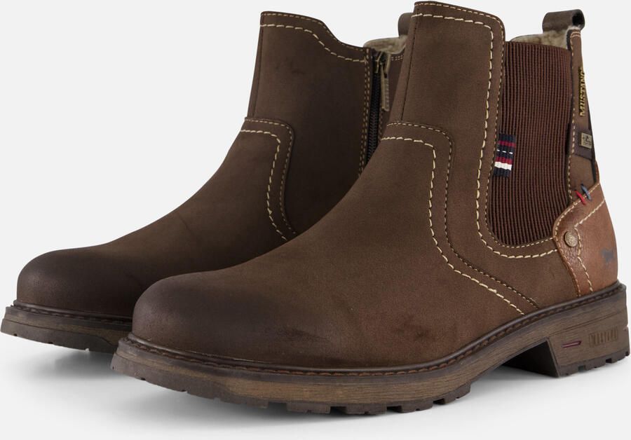 MUSTANG Chelsea boots 'Enkellaarzen' donkerbruin - Foto 2