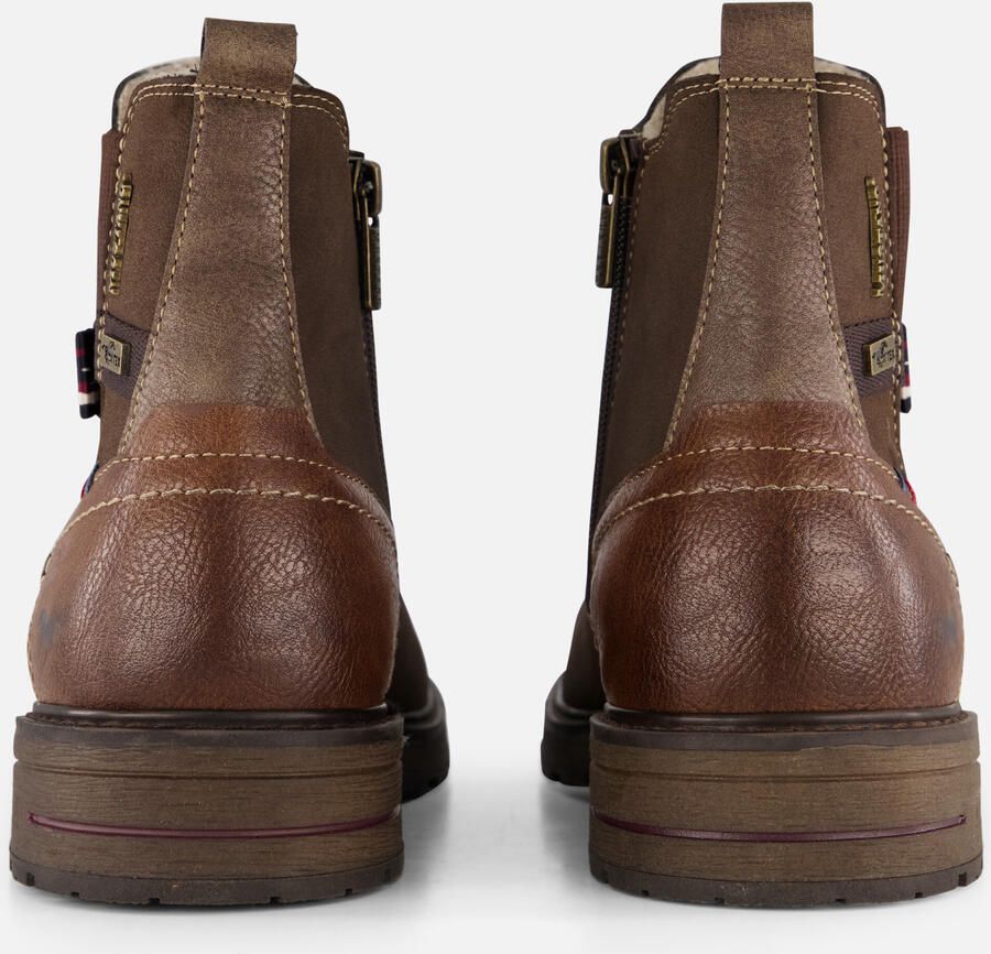 MUSTANG Chelsea boots 'Enkellaarzen' donkerbruin - Foto 4