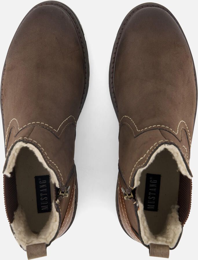 MUSTANG Chelsea boots 'Enkellaarzen' donkerbruin - Foto 5
