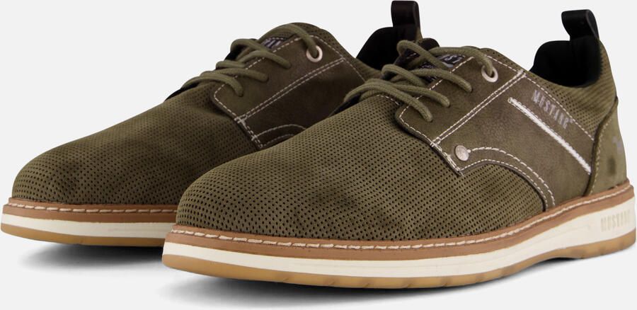 Mustang jeans Schoenen Mannen 44 Army Polyester 4197