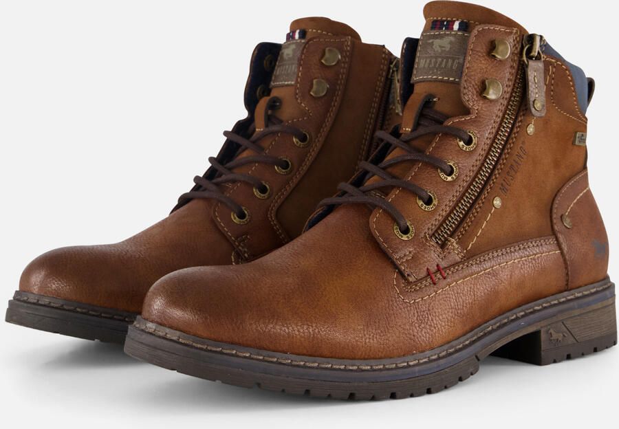 Mustang Shoes Veterschoenen Marcas Zakelijke laars laarzen met textielvoering - Foto 2