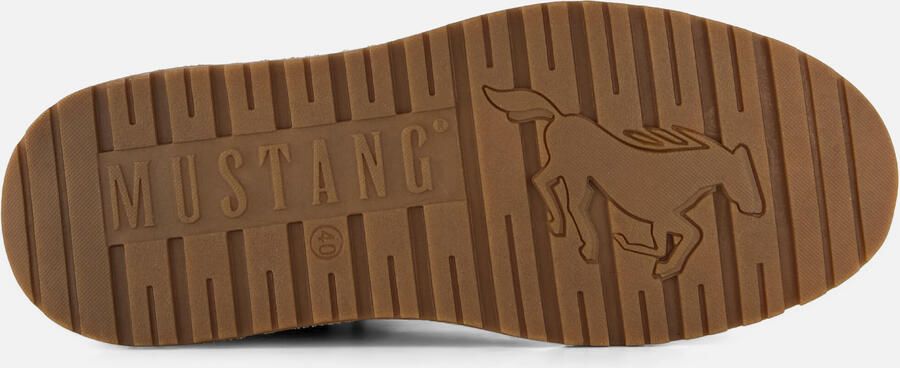 Mustang Veterschoenen Hoog Veterschoenen Hoog Cognac - Foto 6