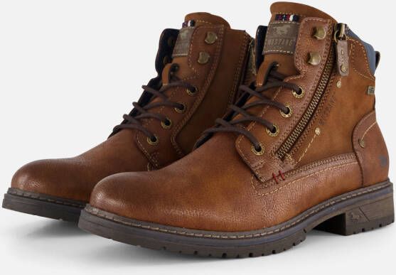 Mustang Shoes Veterschoenen Marcas Zakelijke laars laarzen met textielvoering